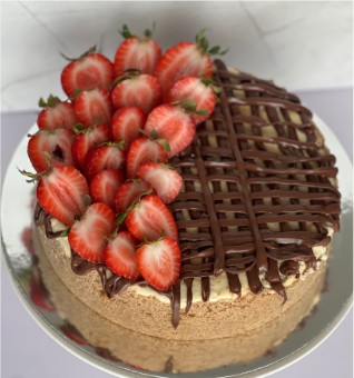 Decorado con Fresas y Nutella