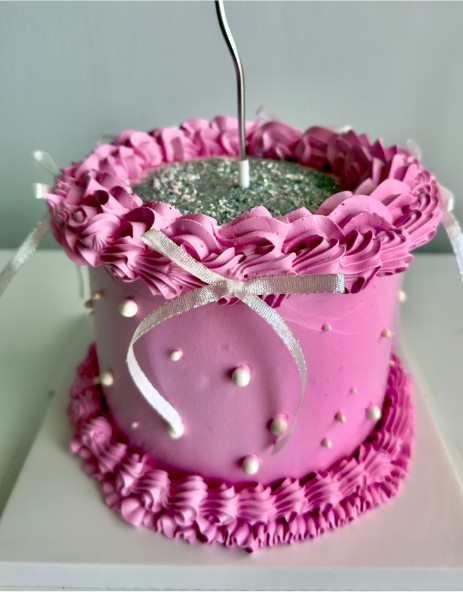 Bizcocho Vintage Rosa