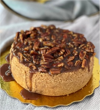 Cheesecake Caramel Pecans